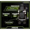 Frontline Combat Reflective Harness, M/L, 310 lbs, Trauma Straps Chest/ Tongue Leg Straps, Side D-Ring 100RCTB-ML - alternate 9